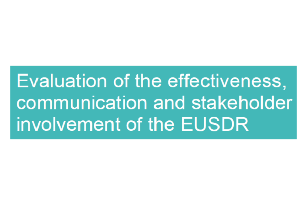 EUSDR Operational Evaluation Report 2019 finalized